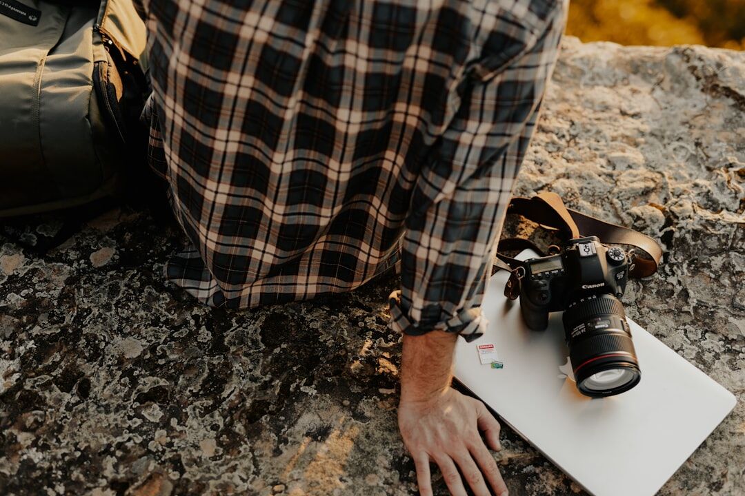 photographer taking notes