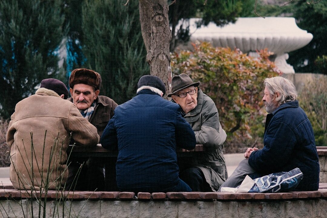 group of elderly people